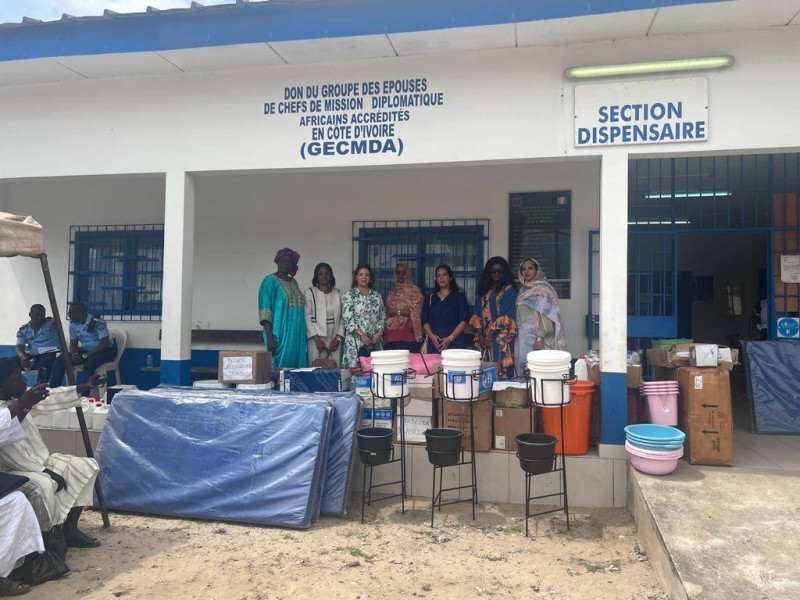 Du matériel médical et  offert pour le plus grand bien des populations. (Ph: Dr)