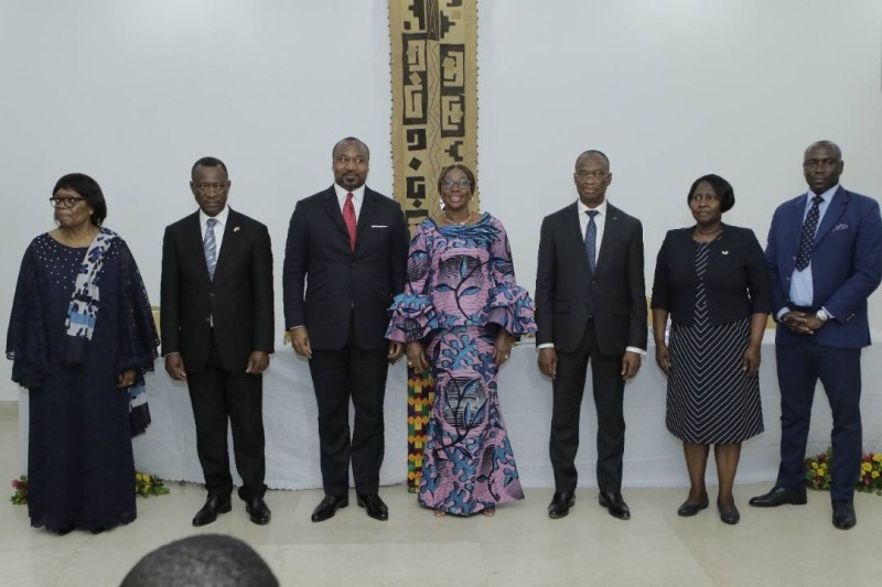 Les délégations ivoirienne et congolaise. (Ph: Dr)