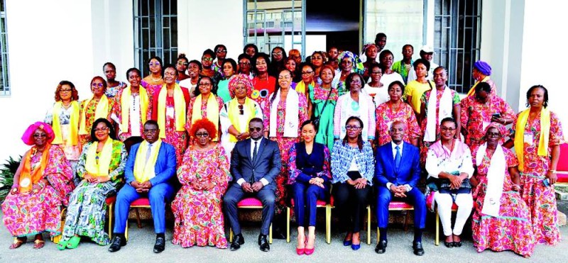 Les femmes de plusieurs secteurs d'activité se sont mobilisées pour la réussite de cet évènement. (Ph: Dr)