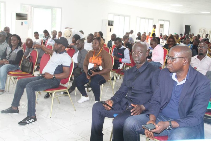 Les journalistes ont massivement assisté au Congrès. (Ph: Véronique Dadié)