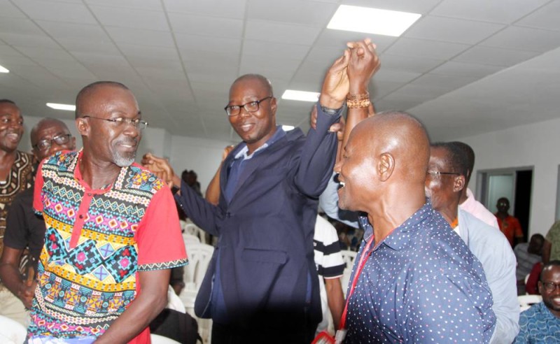 JC Coulibaly réélu avec 310 votants sur 324 (Ph: Véronique Daddié)