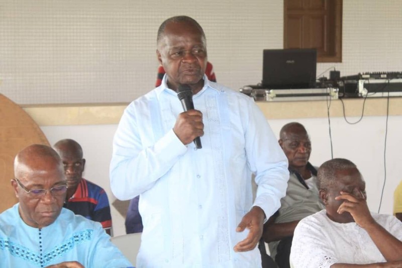 Pr Oulaye Hubert, président exécutif du Ppa-CI. (DR)