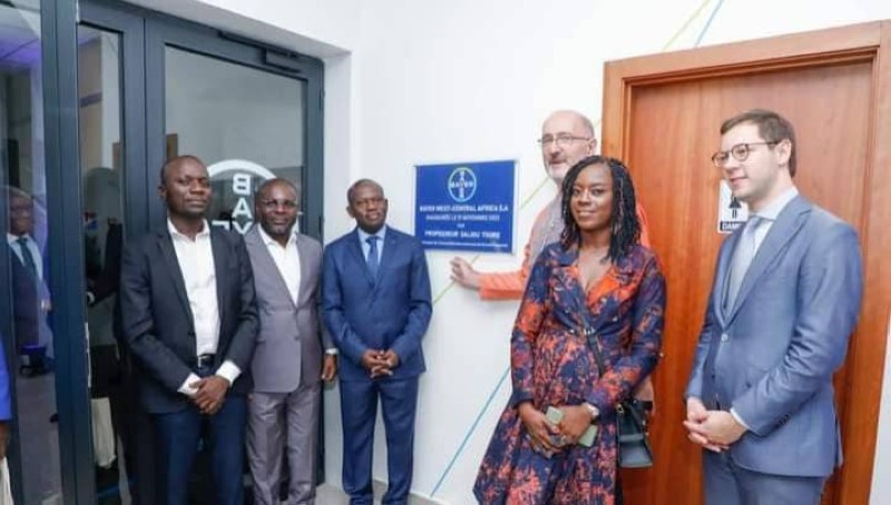 Les responsables de l'entreprise heureux de s'installer en Côte d'Ivoire (DR)