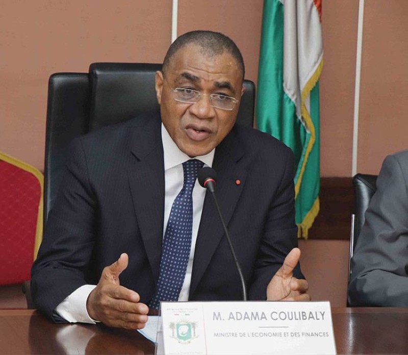 Le ministre ivoirien de l’Économie et des Finances, Adama Coulibaly. (Ph: Dr)