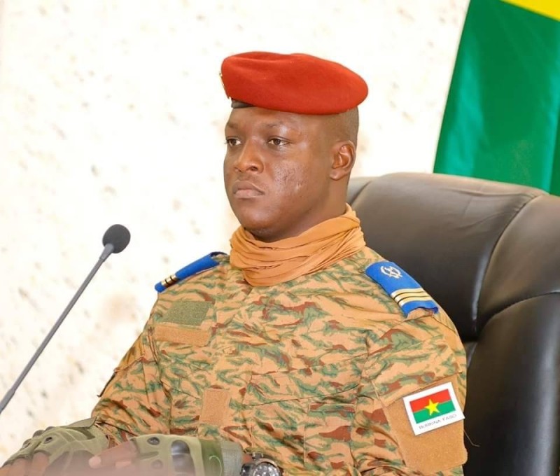  Le Capitaine Ibrahim Traoré, Chef de la Transition burkinabè. (Ph: Dr)