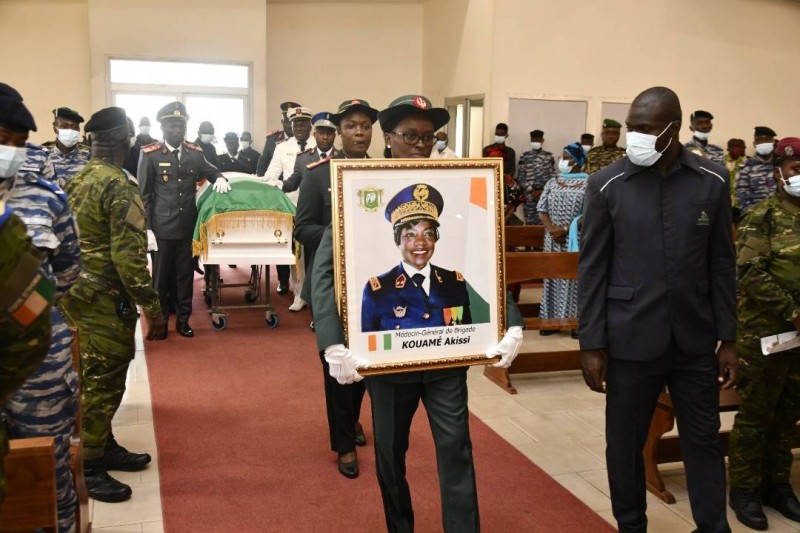 Ultime hommage au Général Kouamé Akissi