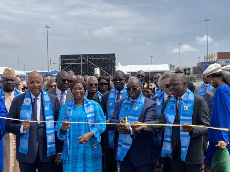 Le vice-Président de la Côte d'Ivoire a procédé à l'inauguration de l'ouvrage. (Ph: Dr)
