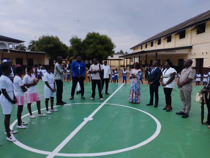Un terrain rénové pour permettre aux enfants de se repositionner dans les championnats scolaires