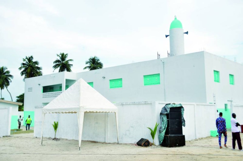 Une vue de la mosquée takwa de N’Djem. (Ph: Julien Monsan)