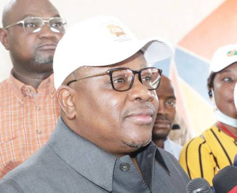 Le président de la CEI, Ibrahime Coulibaly-Kuibiert. (Ph: Dr)