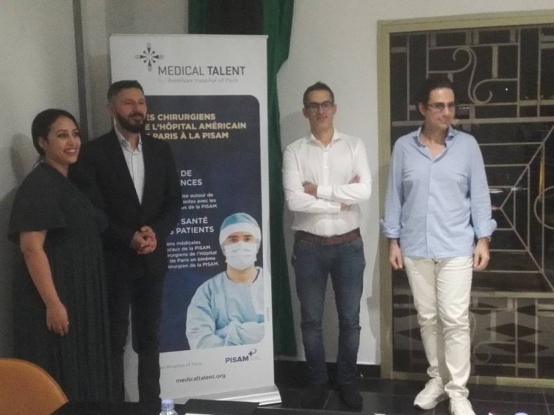 Ces éminents praticiens de la médecine se félicitent de leur mission à Abidjan. (Ph: Bavane)