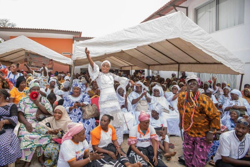 Pour de nombreuses femmes, le ministre Amadou Koné est le leader qui a donné un coup d'accélérateur au développement de Bouaké.