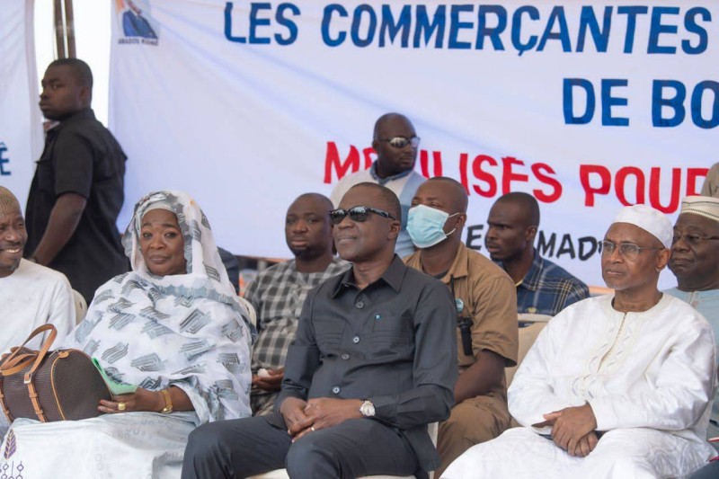 Des commerçantes plaident pour la candidature d’Amadou Koné aux municipales de 2023