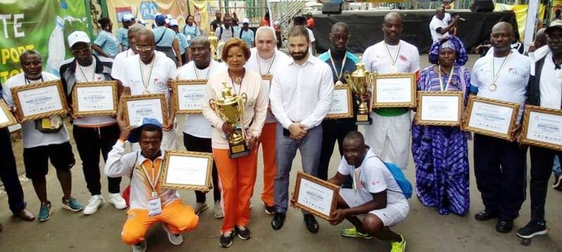 Les participants à la grande Rando carré d'or ont tous été récompensés. (Ph: Dr)