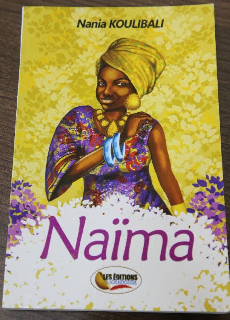 Couverture du roman ''Naïma''. (Ph: Poro Dagnogo)