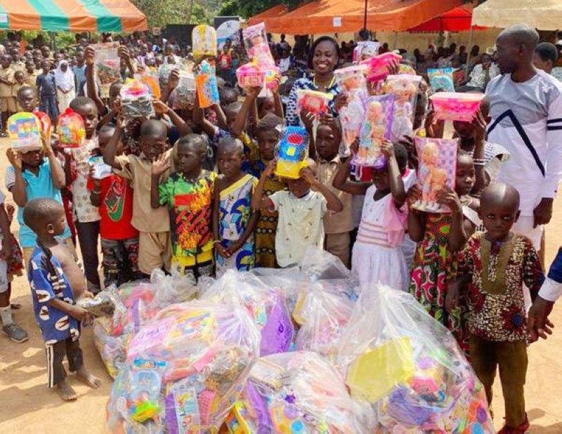 L’Ong Ecopen a fait des dons à plus de 500 enfants. (Ph: Dr)