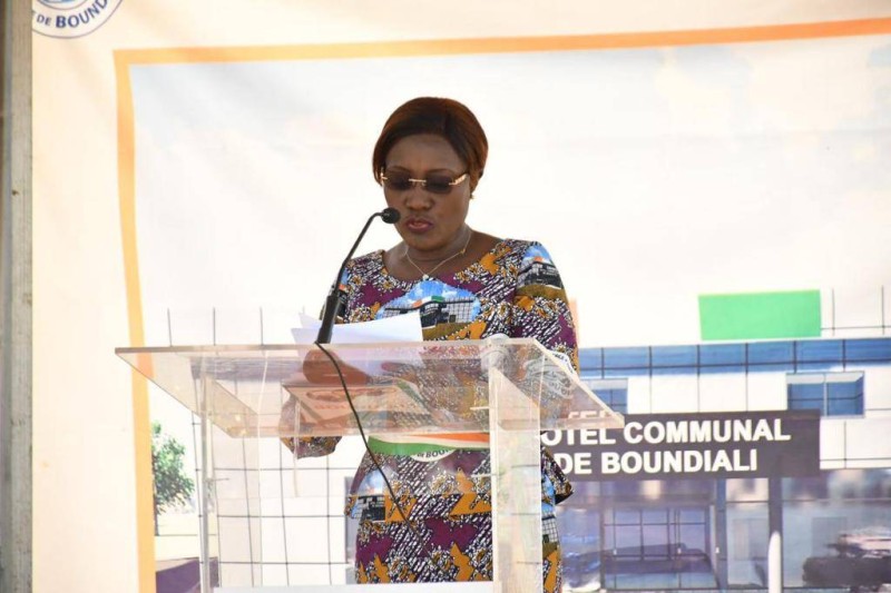 La députée-maire de Boundiali, Pr Mariatou Koné