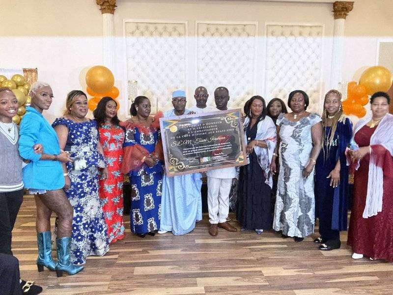 United States: Ivorian women in Baltimore pay tribute to HE Ibrahima Touré