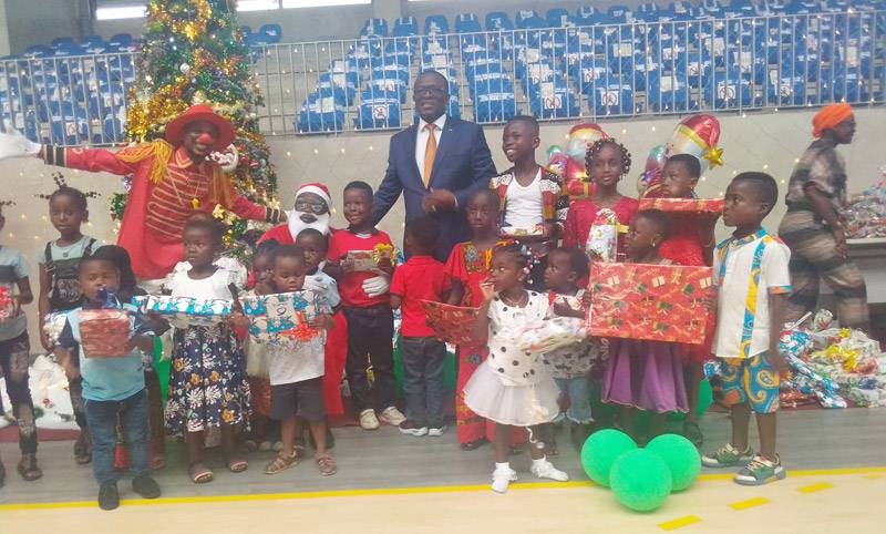 Le ministre des Sports a présidé un Arbre de Noël au Cscticao. (Ph: Dr)
