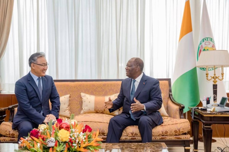 Le diplomate Lee Sang Ryul est en fin de mission en Côte d’Ivoire. (Ph: Dr)