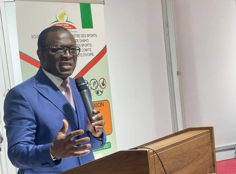 Le ministre des sports Paulin Danho