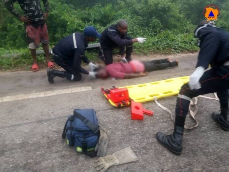 Certains blessés souffraient de multiples fractures aux membres inférieurs et supérieurs. (Ph: Onpc)