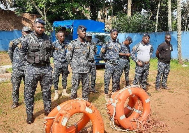La police maritime