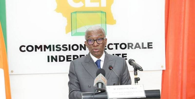 Émile Ebrottié, le porte-parole de la Cei. (Ph: Dr)