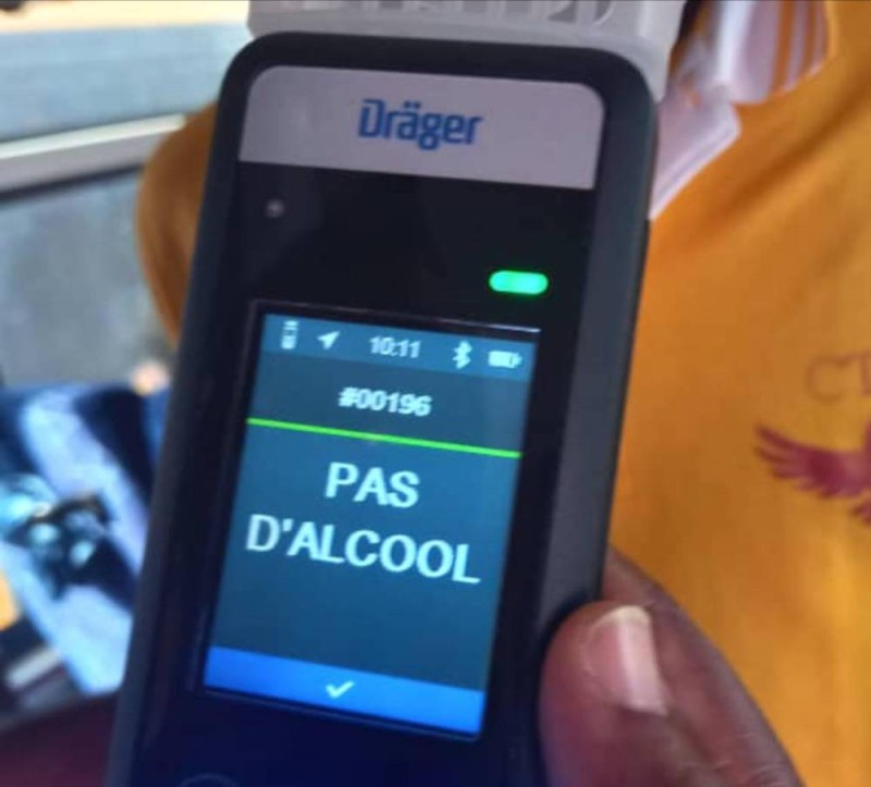 Les conducteurs sont également soumis à des tests d’alcoolémie. (Ph: Dr)