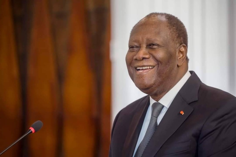 Le Président Alassane Ouattara au Conseil des ministres du 21 décembre 2022