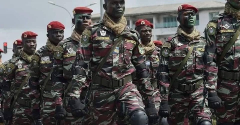 Des soldats ivoiriens