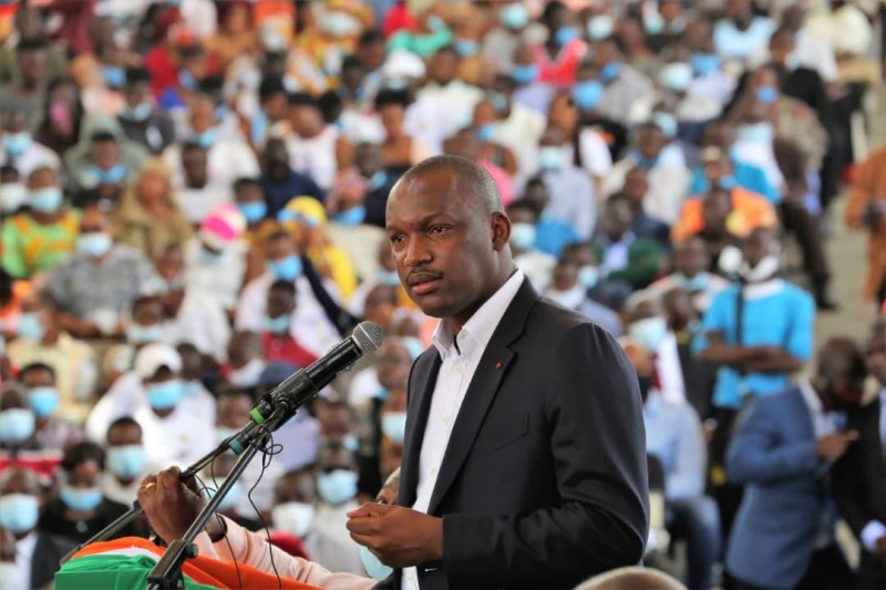 Le ministre de la Promotion de la jeunesse, de l'insertion professionnelle et du Service civique, Mamadou Touré. (Ph: Dr)