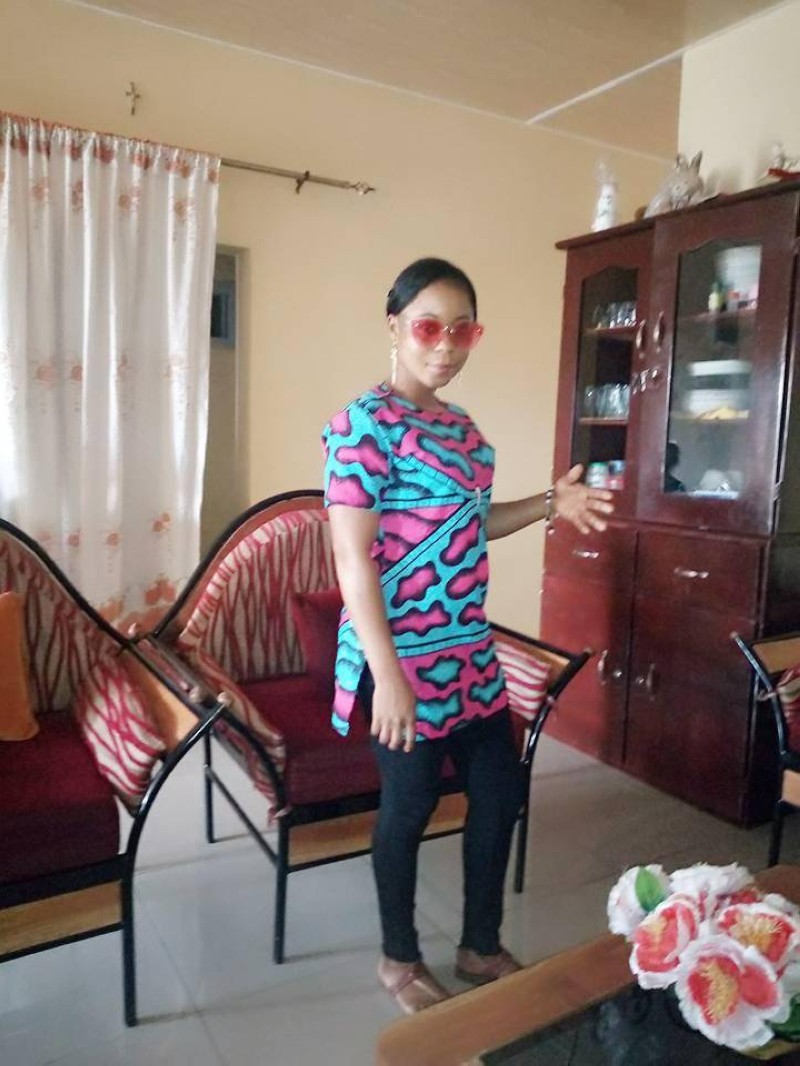 Miss Gnangnan Akassi Charlotte a été tailladée à la machette. (DR)
