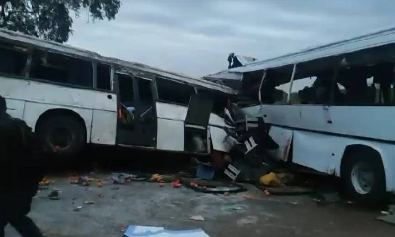 Sénégal: 38 et 87 blessés lors d'une collision entre deux bus (pompiers) / Ph:xibaaru.sn