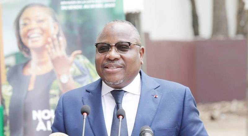 Le président de la CEI, Coulibaly Kuibiert. (Ph: Dr)