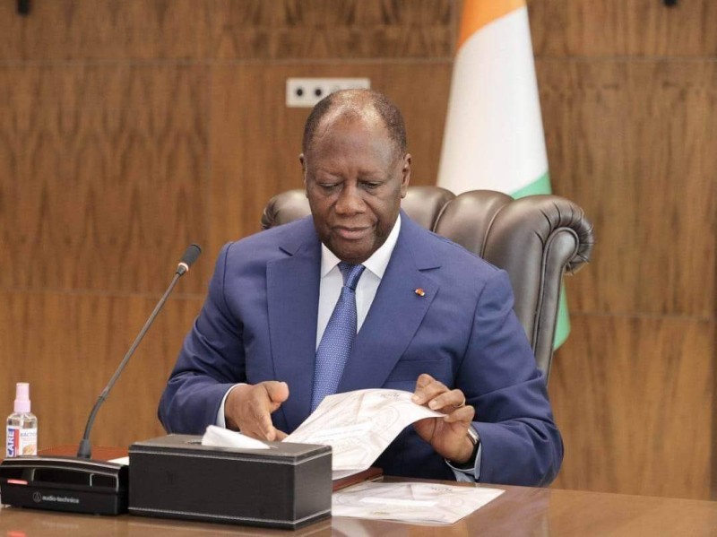Le Président de la République, Alassane Ouattara. (Ph: Dr)