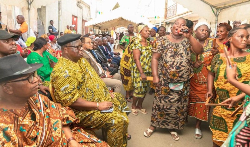 Le ministre Laurent Tchagba à Abia Koumassi