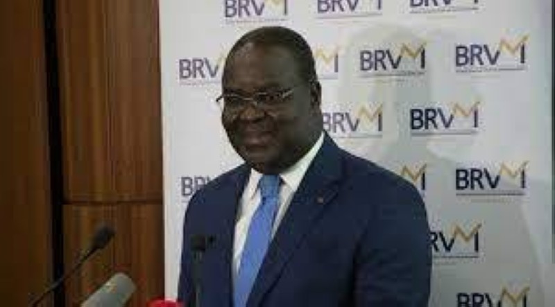 Dr Edoh kossi Amenounvé, directeur général de la Brvm. (DR)