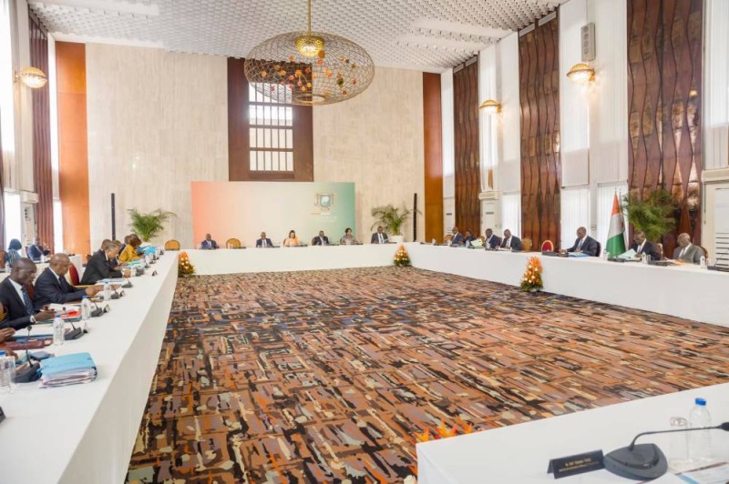 Le conseil des ministres