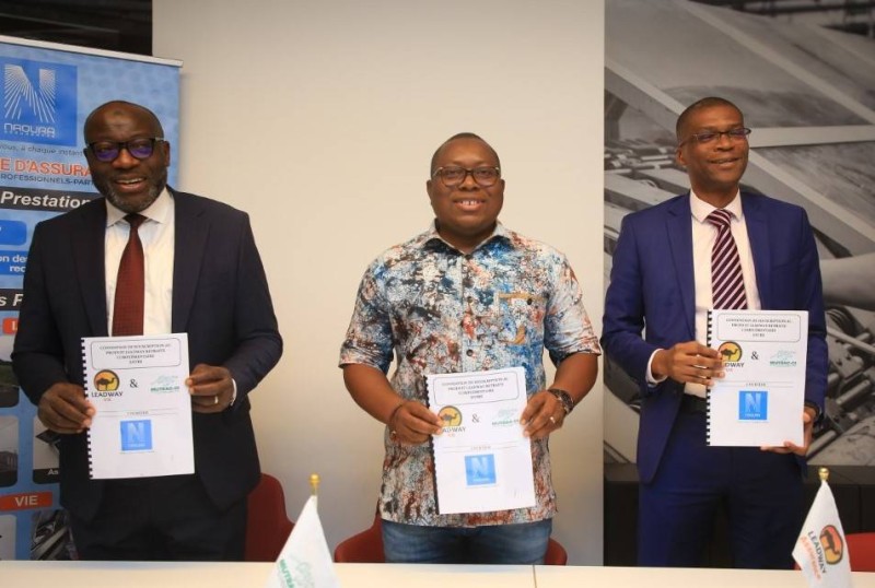 la Mutuelle unifiée des travailleurs de Cargill en Côte d’Ivoire (Mutraci) a signé une convention de couverture d'assurance ‘‘retraite complémentaire’’ pour ses membres.