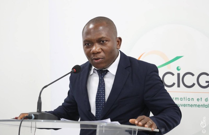 Touré Yenataban a expliqué les offres de la plateforme '' mon école à la maison''. (DR)