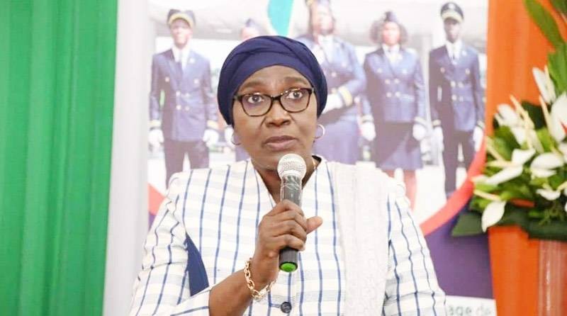 La Dg sortante de l'Ena Traoré Salamata, a été célébrée par le Renamci, après 26 ans au service de l’administration ivoirienne. (Ph: Dr)