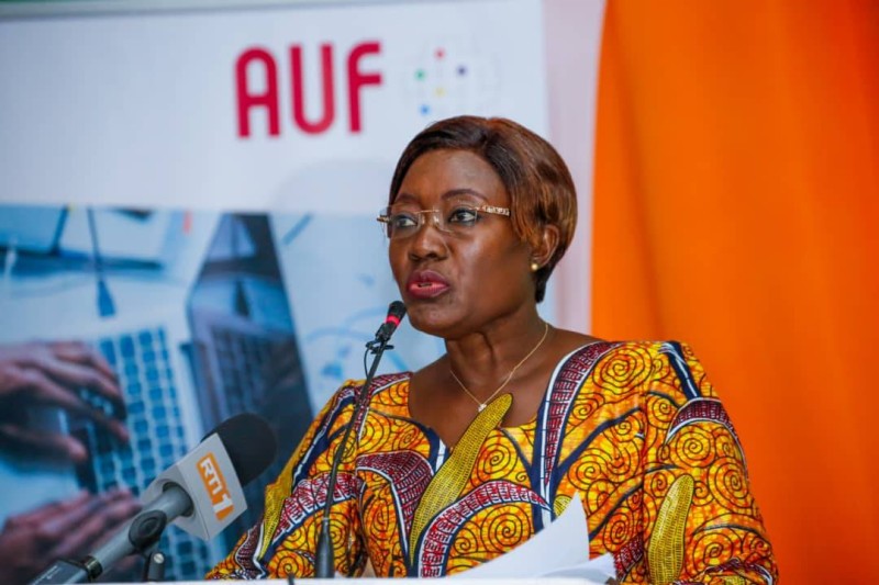 La ministre Mariatou Koné a procédé au lancement de cette formation. (Ph: Dr)