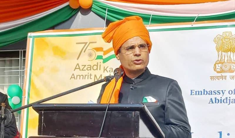 Le nouvel ambassadeur de l'Inde en Côte d'Ivoire veut renforcer la coopération. (Ph: Dr)