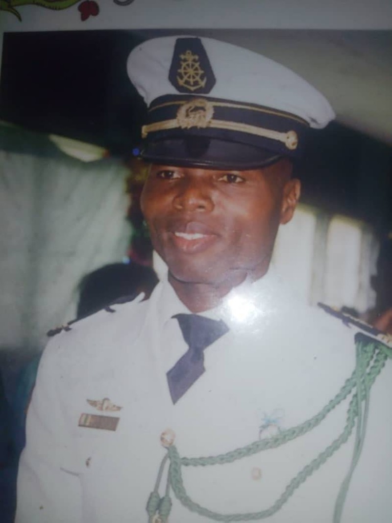 Le Maitre-Principal fusilier Péman, chef de sécurité du Chef d'Etat-Major de la Marine nationale (CEMMAR).