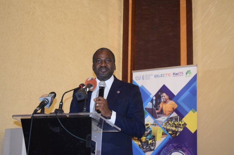 M. Isaac GNAMBA , DG de la Poste de Côte d'Ivoire