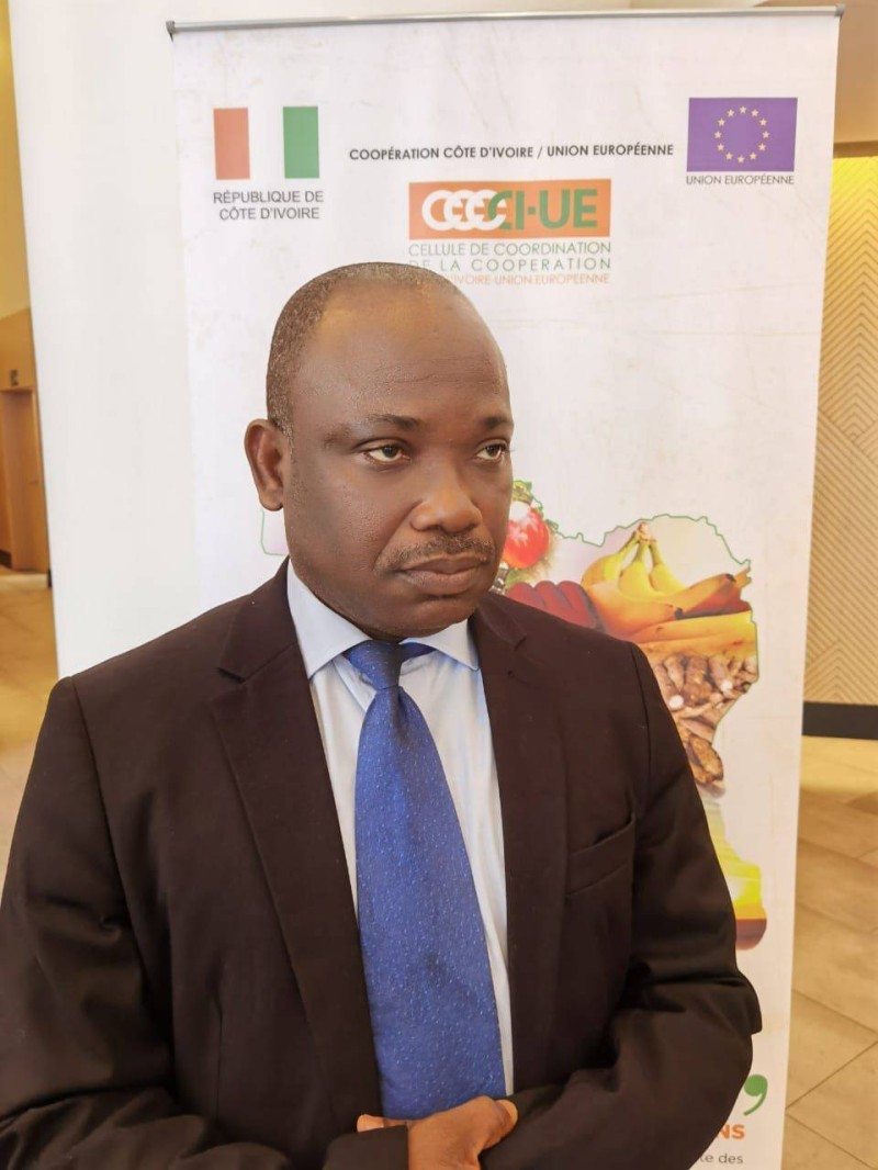 Semon Bamba, Coordonnateur national de la La Cellule de coordination de la coopération Côte d’Ivoire Union européenne et Ordonnateur national suppléant du Nouvel Instrument de voisinage, de coopération au développement et de coopération internationale (Ivdci)