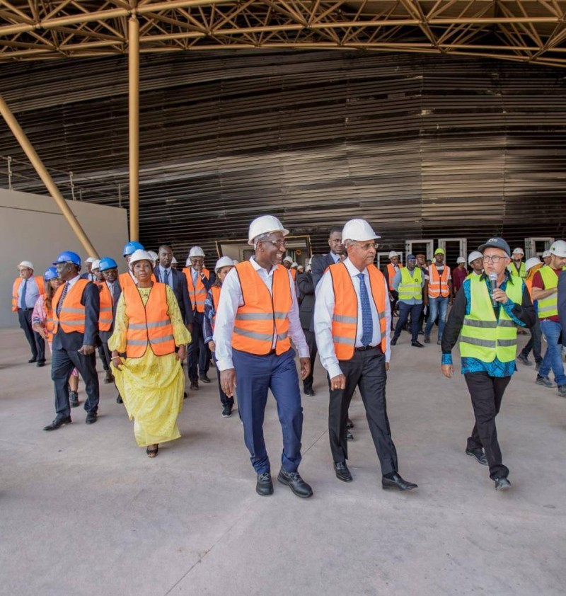 Visite du Premier ministre au Parc d'exposition d'Abidjan (Dr)