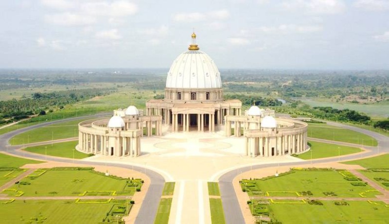 Une vue de la Basilique Notre de la Paix. (Ph: Dr)