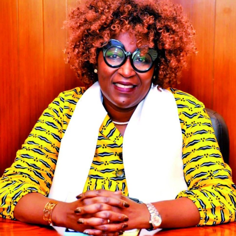 Désirée Djomand, présidente de l'Académie des femmes pour l'entrepreneuriat, l'autonomisation et le leadership, (Afeal).